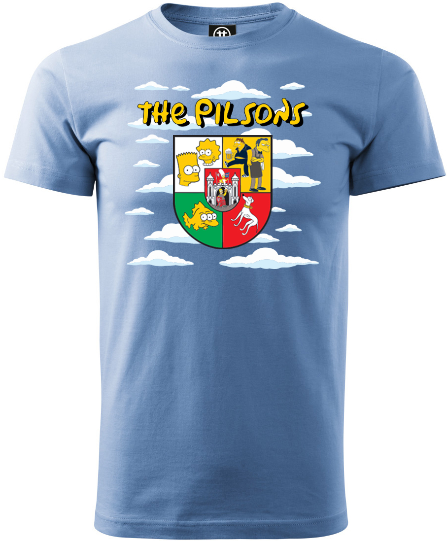 The Pilsons (tričko, pánské, nebeské)