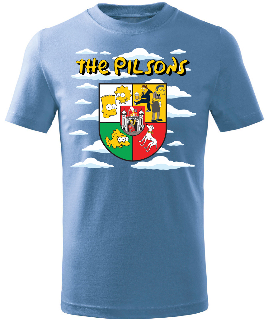 The Pilsons (tričko, dětské, nebeské)