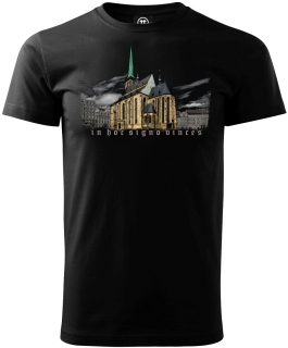 Katedrála (tričko, pánské, černé)