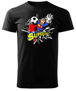 SUPERJINDRA (tričko, pánské, černé)