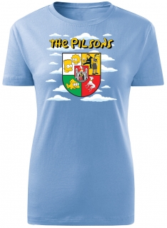 The Pilsons (tričko, dámské, nebeské)